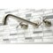 Kingston Brass KS8048ZX Wall Mount Tub Faucet, Brushed Nickel KS8048ZX - alternate 4